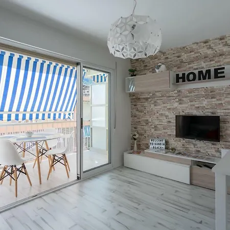 Apartamento Deluxe A 50M De Playa - Aire Wifi Gandía Exterior foto